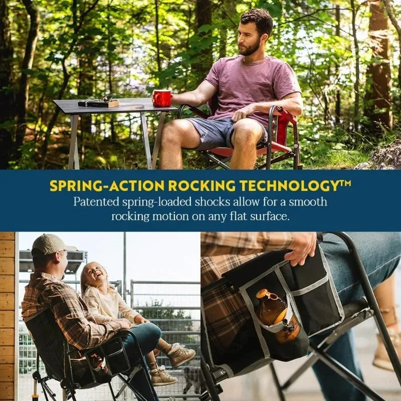 Portable Folding Outdoor Rocking Chair