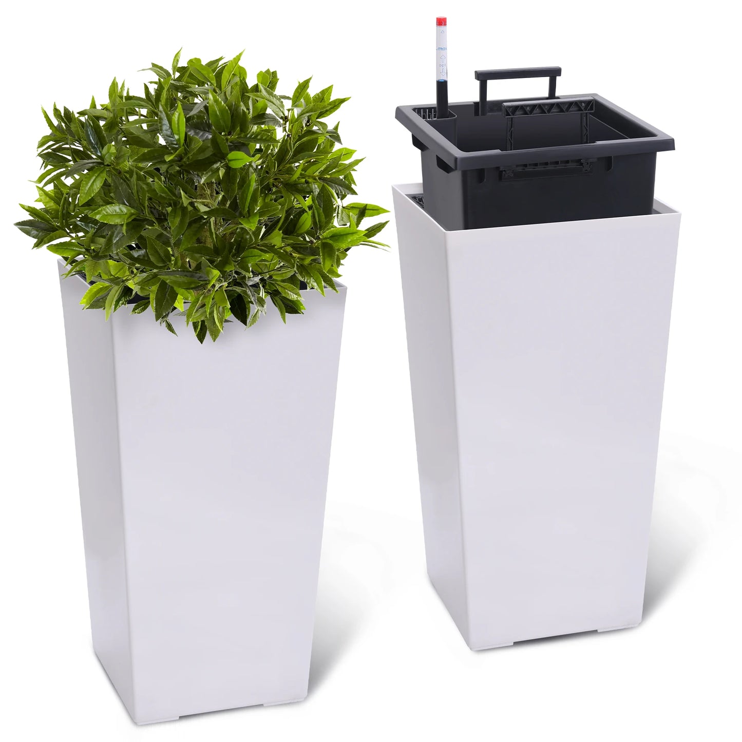 HobbyLane Two Pack Planter With Shelf Insert