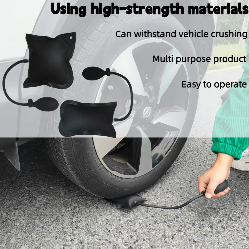 Emergency Car Door Repair Tool Kit With J Hook And Air Wedge