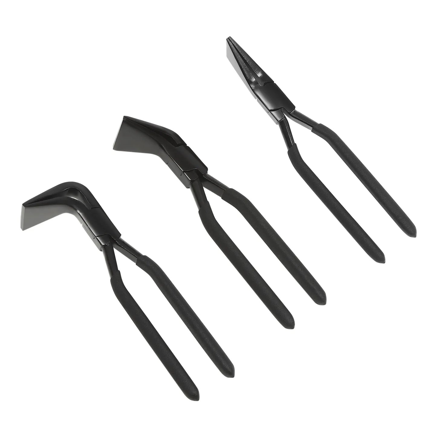 3 Piece Metal Bending Pliers Set Straight 45 90 Degrees For DIY