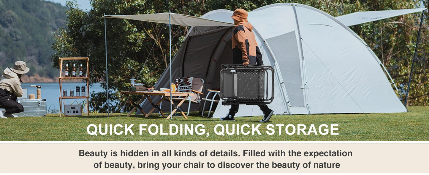 JHK Zero Gravity Portable Recliner With Cup Holder Trays