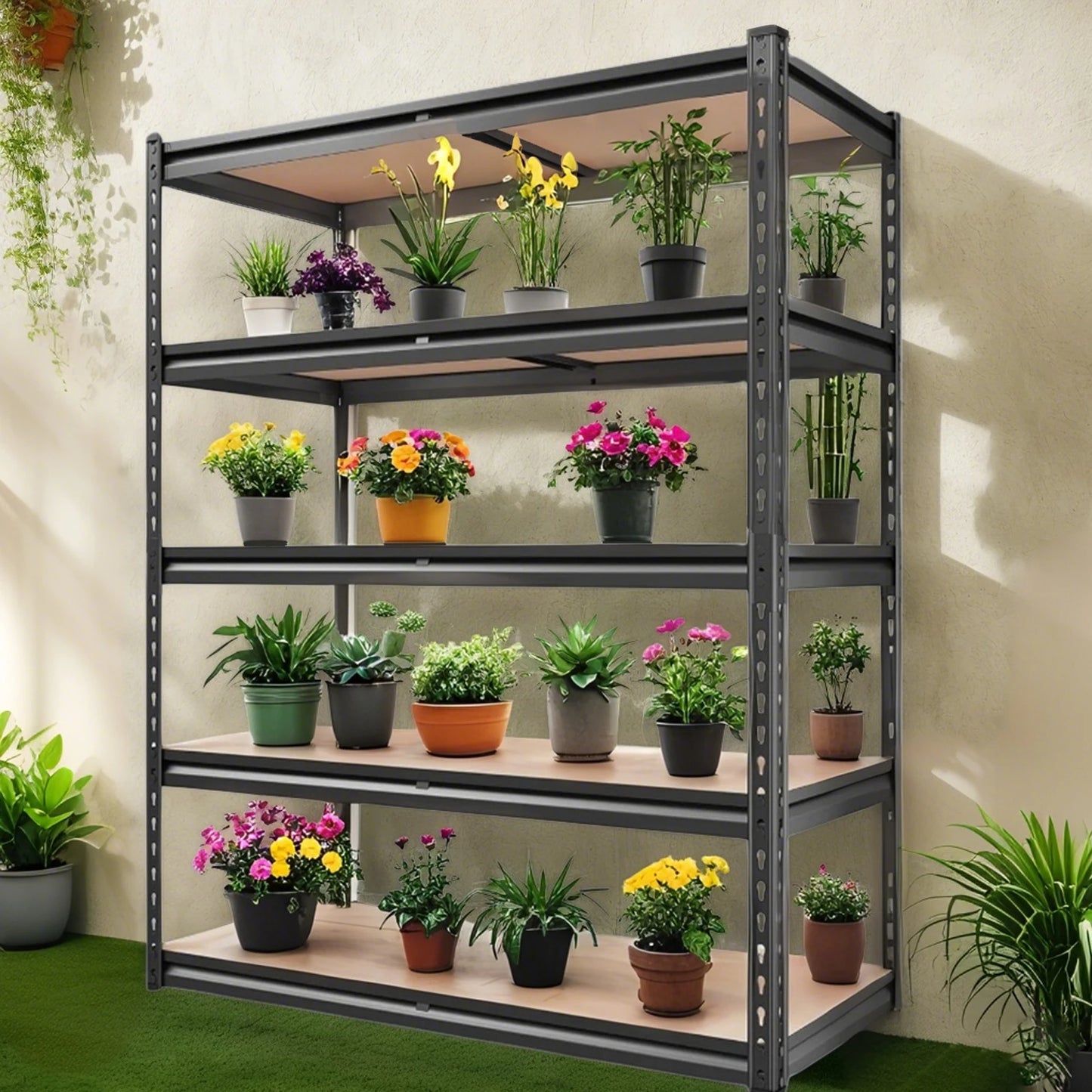 Heavy Duty Garage Shelving Unit Adjustable 2000Lbs Capacity
