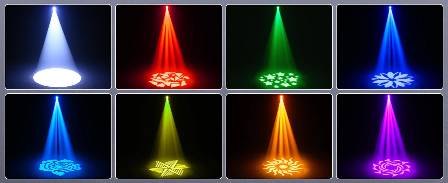 U'King 120W LED Moving Head Light DMX Remote DJ Wedding