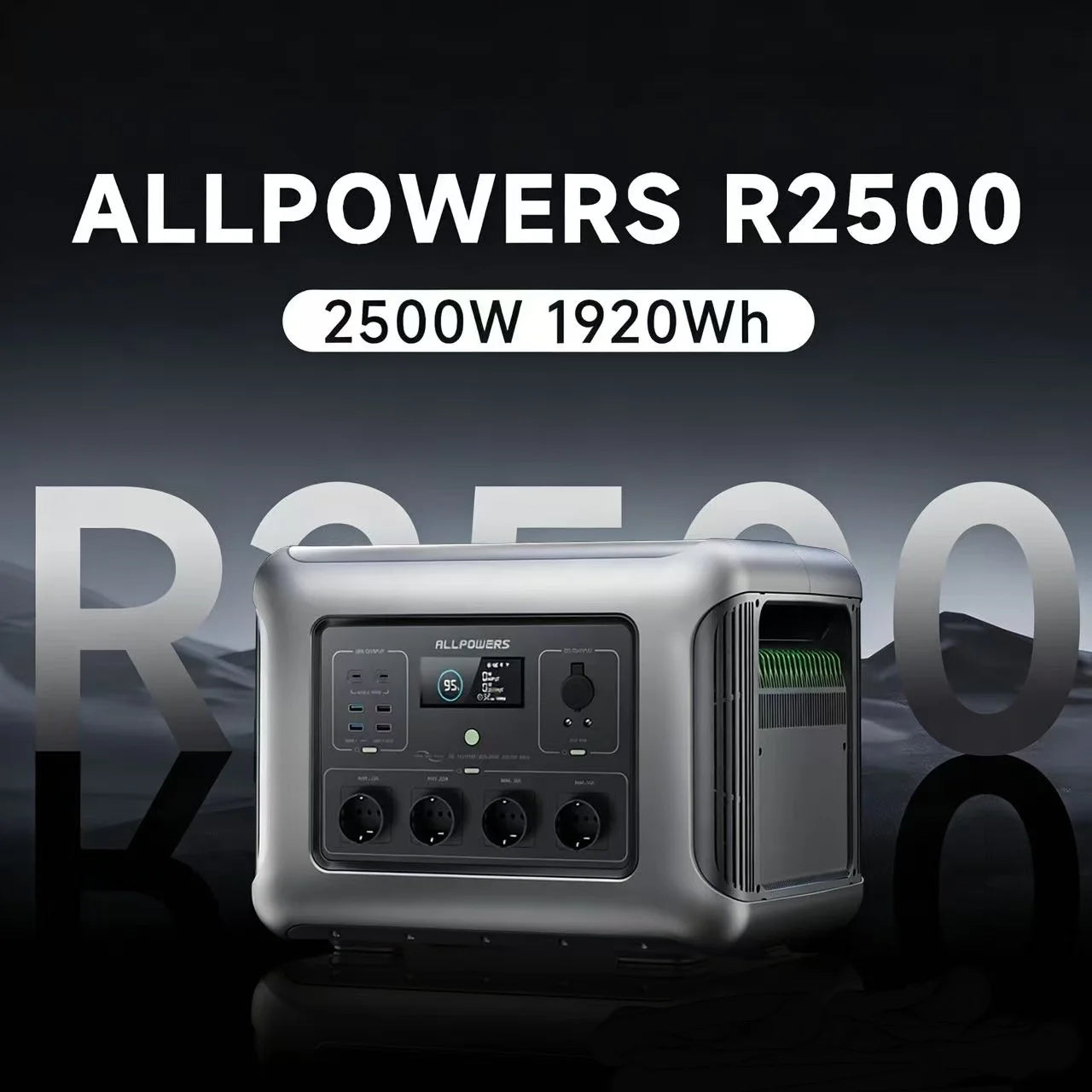 ALLPOWERS R2500 Portable Power Station 1920Wh LiFePO4 Battery
