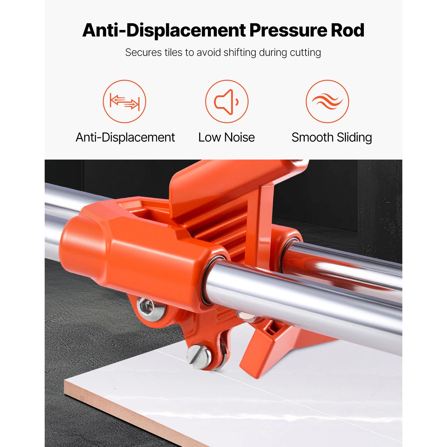 Manual Tile Cutter For Wall And Polished Tiles With Double Rails