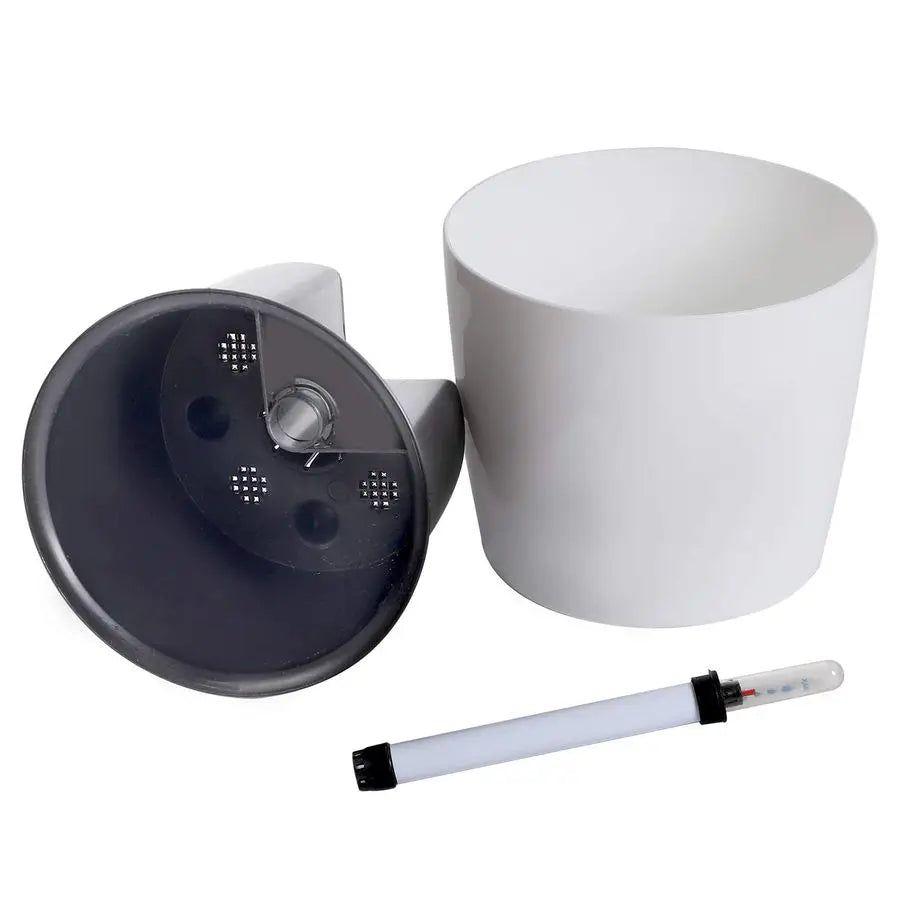 Self Watering Flower Pot Set With Water Level Indicator