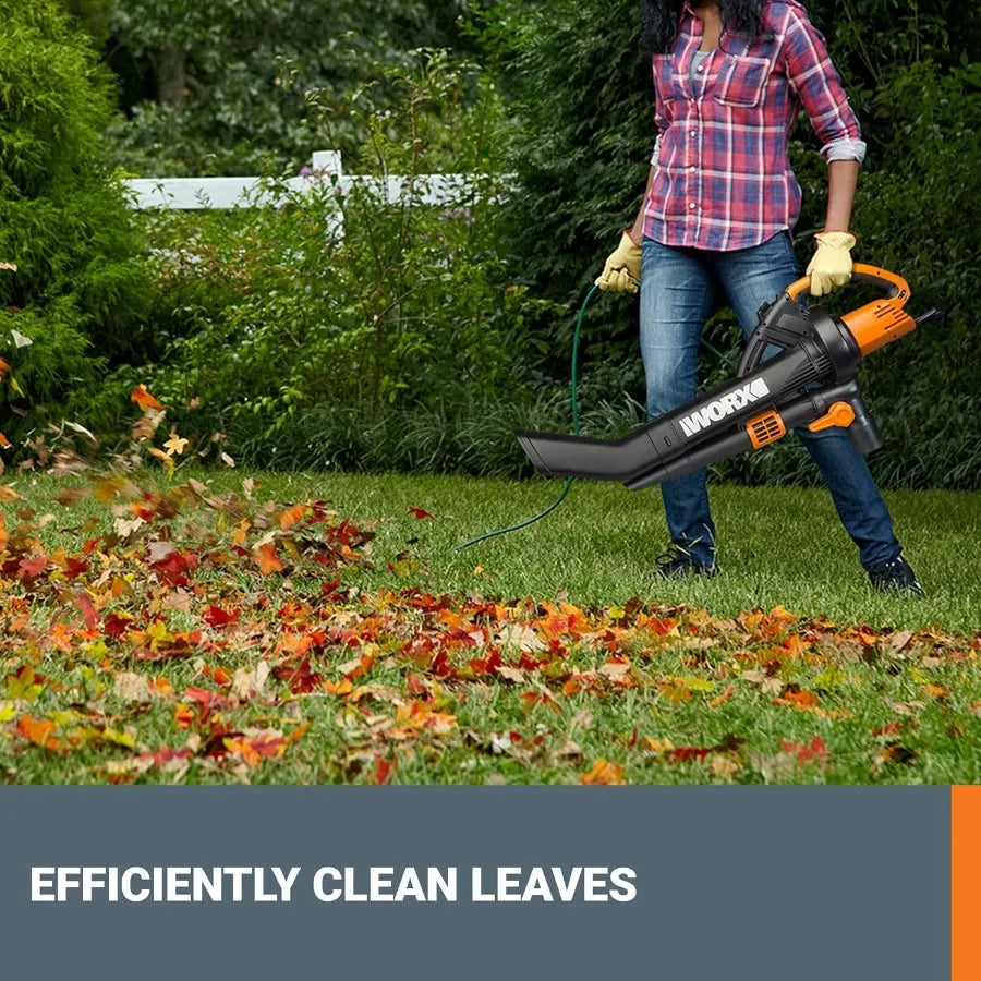 Trivac 3 in 1 Electric Leaf Blower Mulcher WG509 Pro