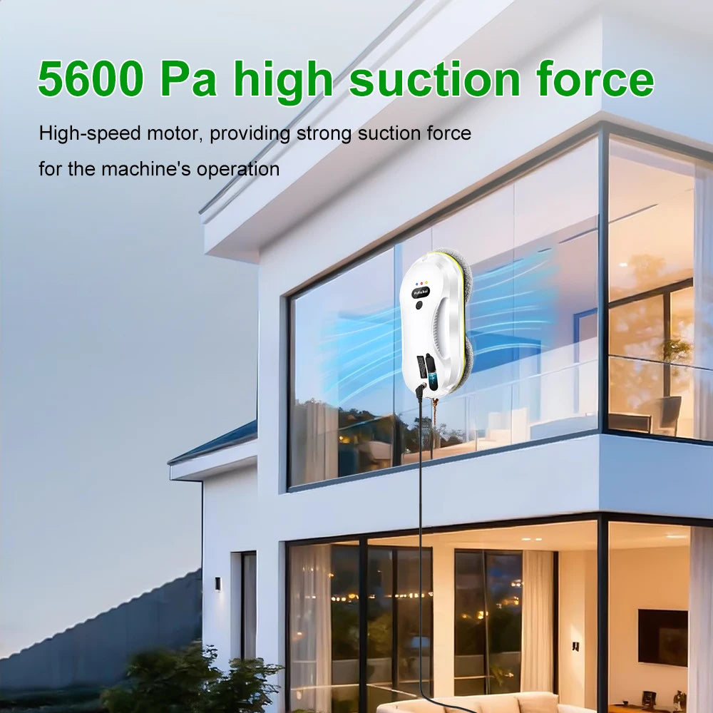PuRuikai Window Cleaning Robot With Water Spraying and Edge Detection