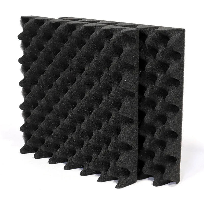 Self-Adhesive Eggcrate Acoustic Foam Panels For Home Studio Noise Reduction