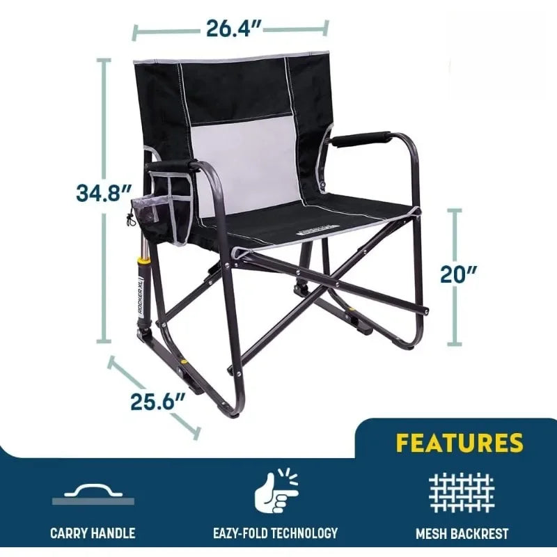 Portable Folding Outdoor Rocking Chair