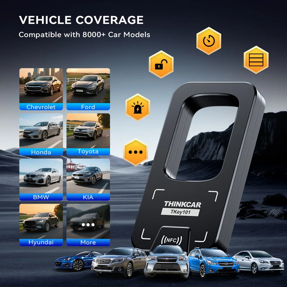 MUCAR 892BT AI Key Programming Diagnostic Tool OBD2 Scanner CAN FD DOIP