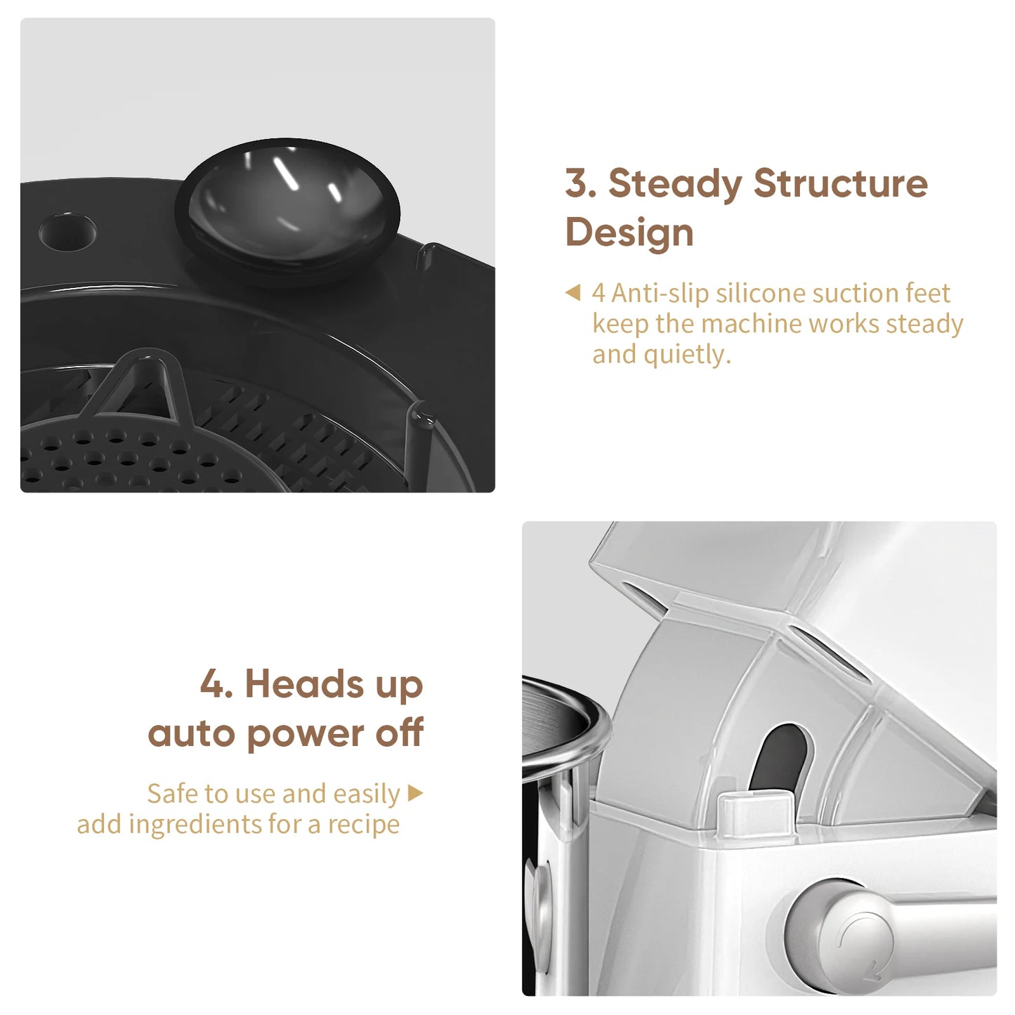 Biolomix 1200W Stand Mixer With 11 Speeds And OLED Screen