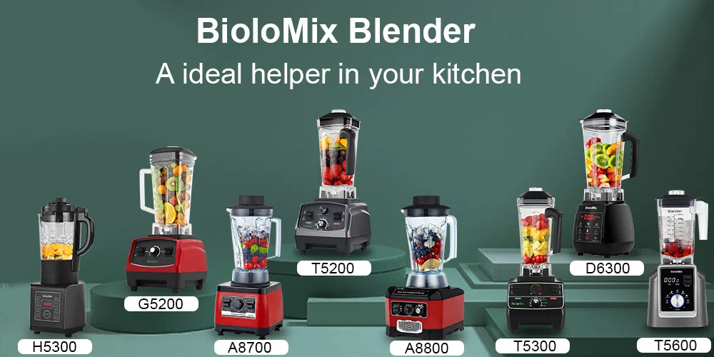 Biolomix 3HP Heavy Duty Blender Juicer Processor 2200W