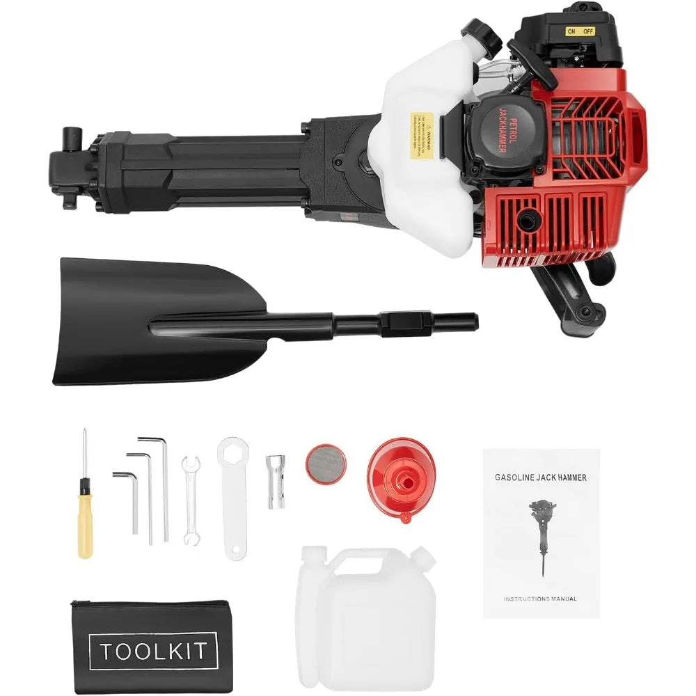 Gas Powered Garden Shovel for Digging and Tree Planting