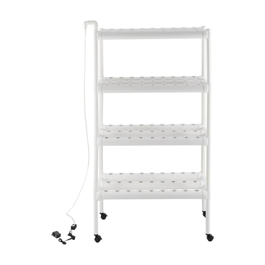 4 Tier Hydroponic Grow Kit With 108 Plant Sites