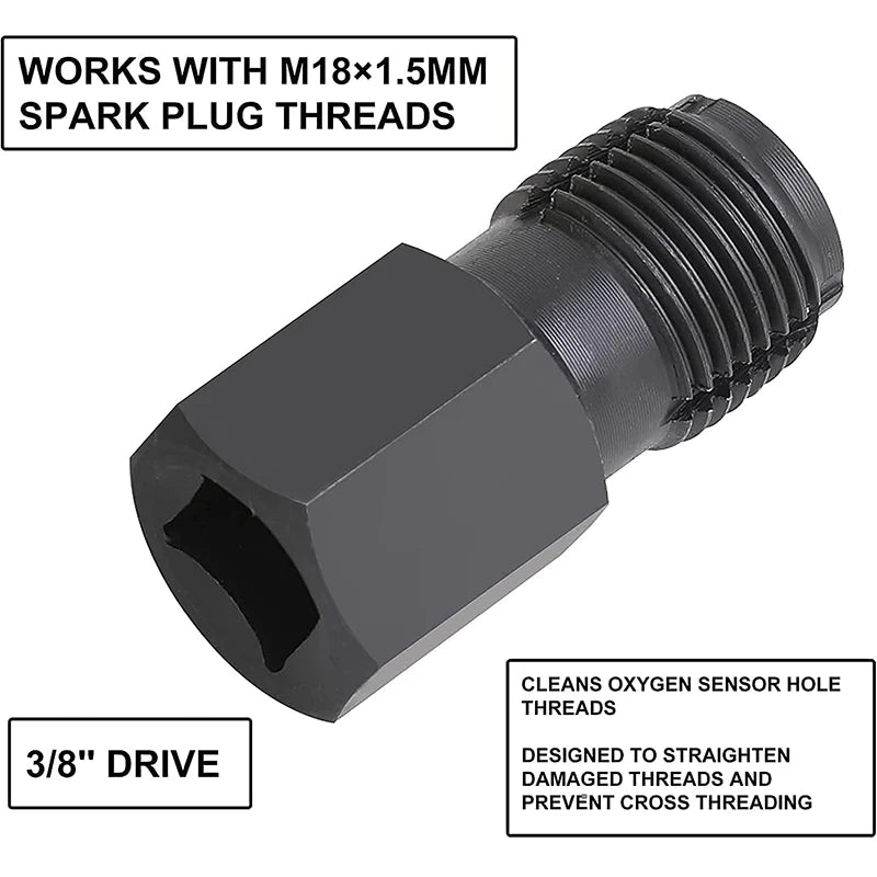 Oxygen Sensor Socket Wrench Kit For Automotive O2 Removal