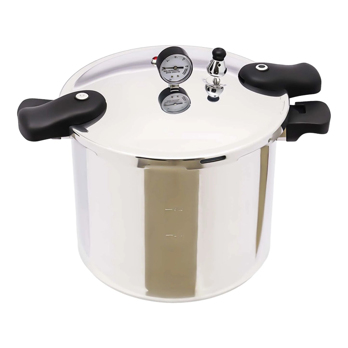 Bymaocar Aluminium Pressure Canner With Gauge And Valve