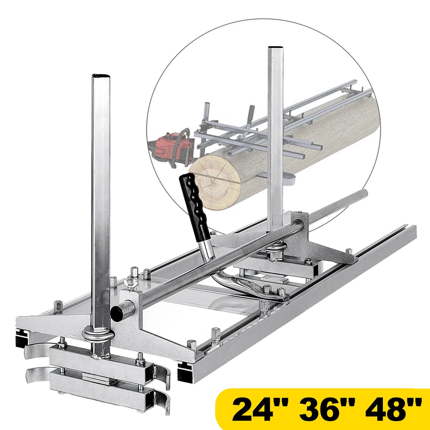 Chainsaw Mill for Planking and Lumber Cutting Portable Sawmill