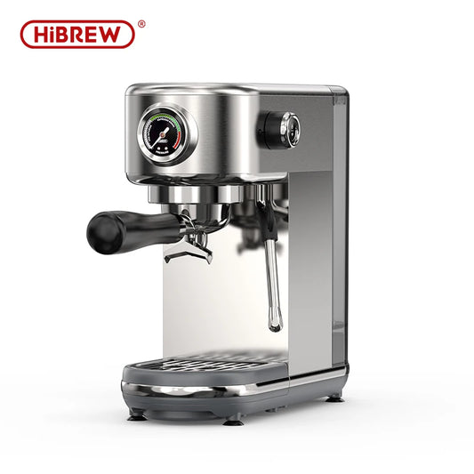 HiBREW 20Bar Semi Automatic Espresso Machine For Home Use