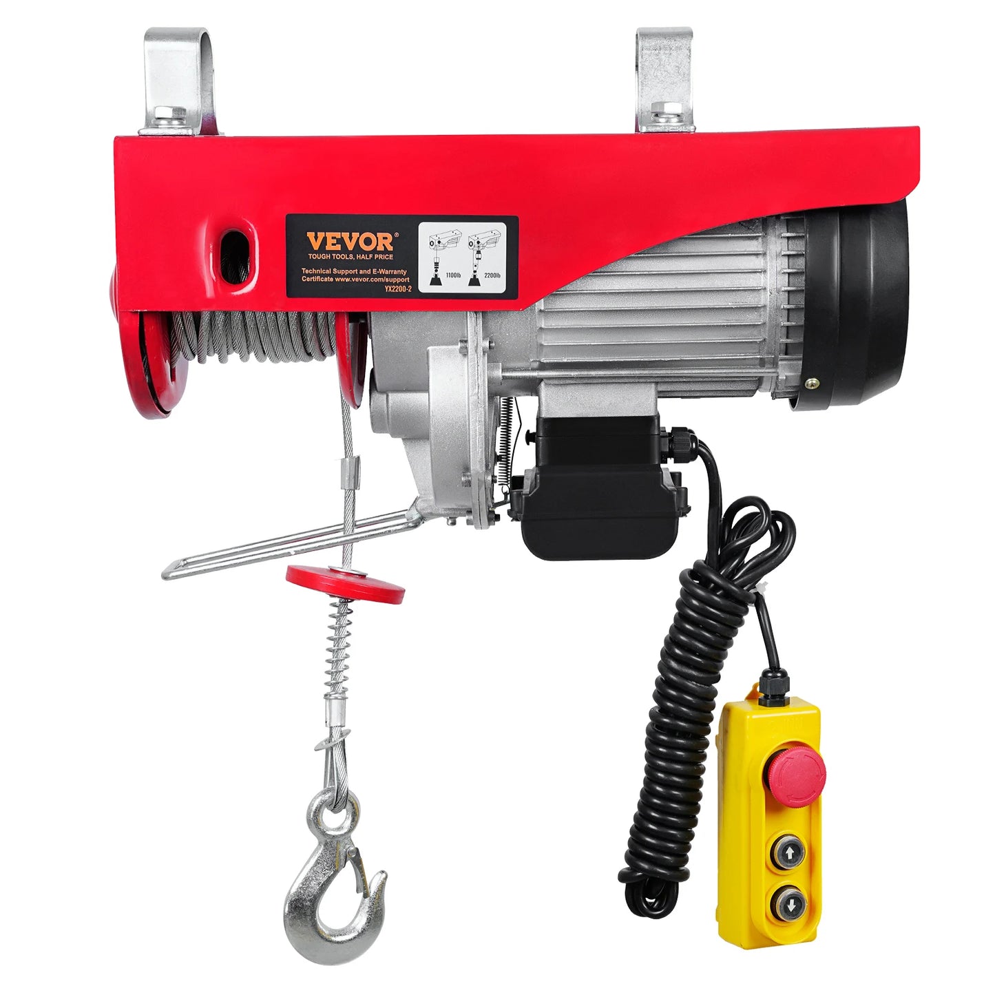 SucceBuy Electric Hoist 400-1000kg Lifting Crane With Remote Control