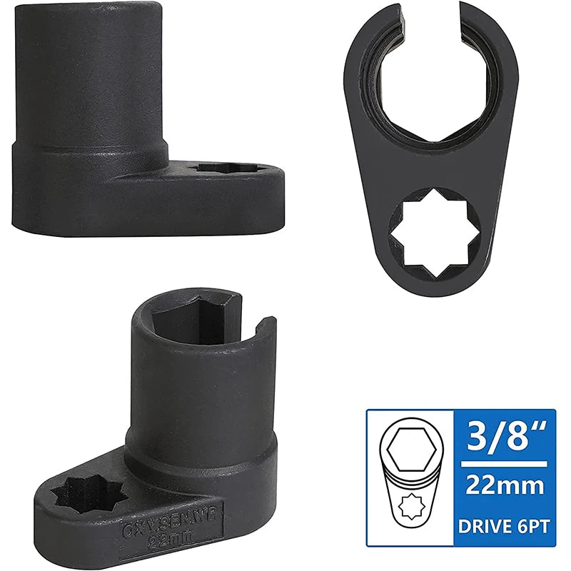 Oxygen Sensor Socket Wrench Kit For Automotive O2 Removal