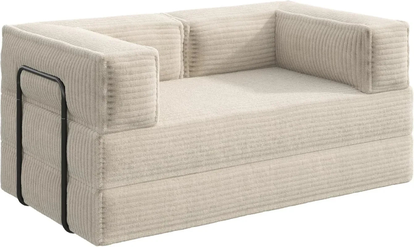 WLIVE U Shaped Sectional Sofa With Storage Chaise And Pillows