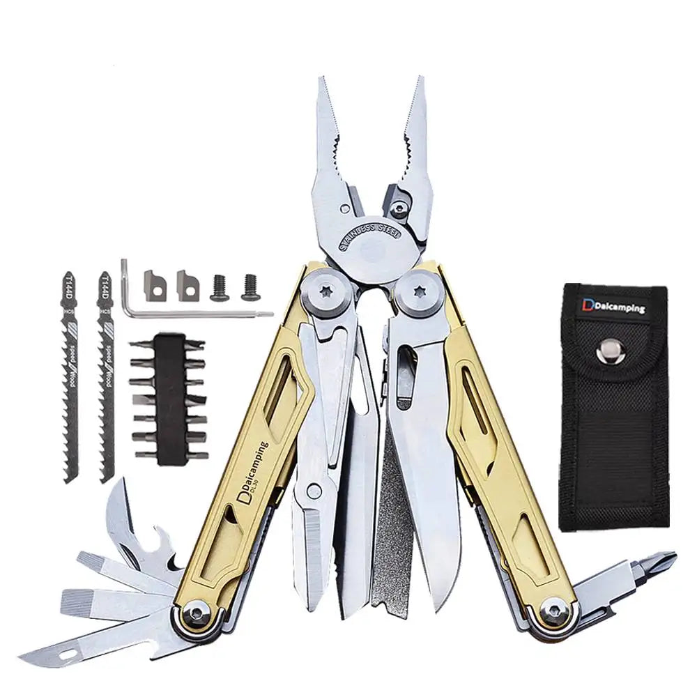 Daicamping Multifunctional Multitool Folding Knife Pliers EDC