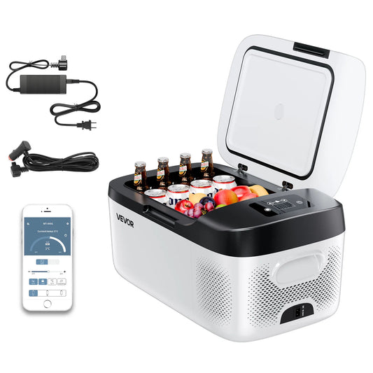 SucceBuy Portable Car Refrigerator Freezer Compressor Cooler For Camping