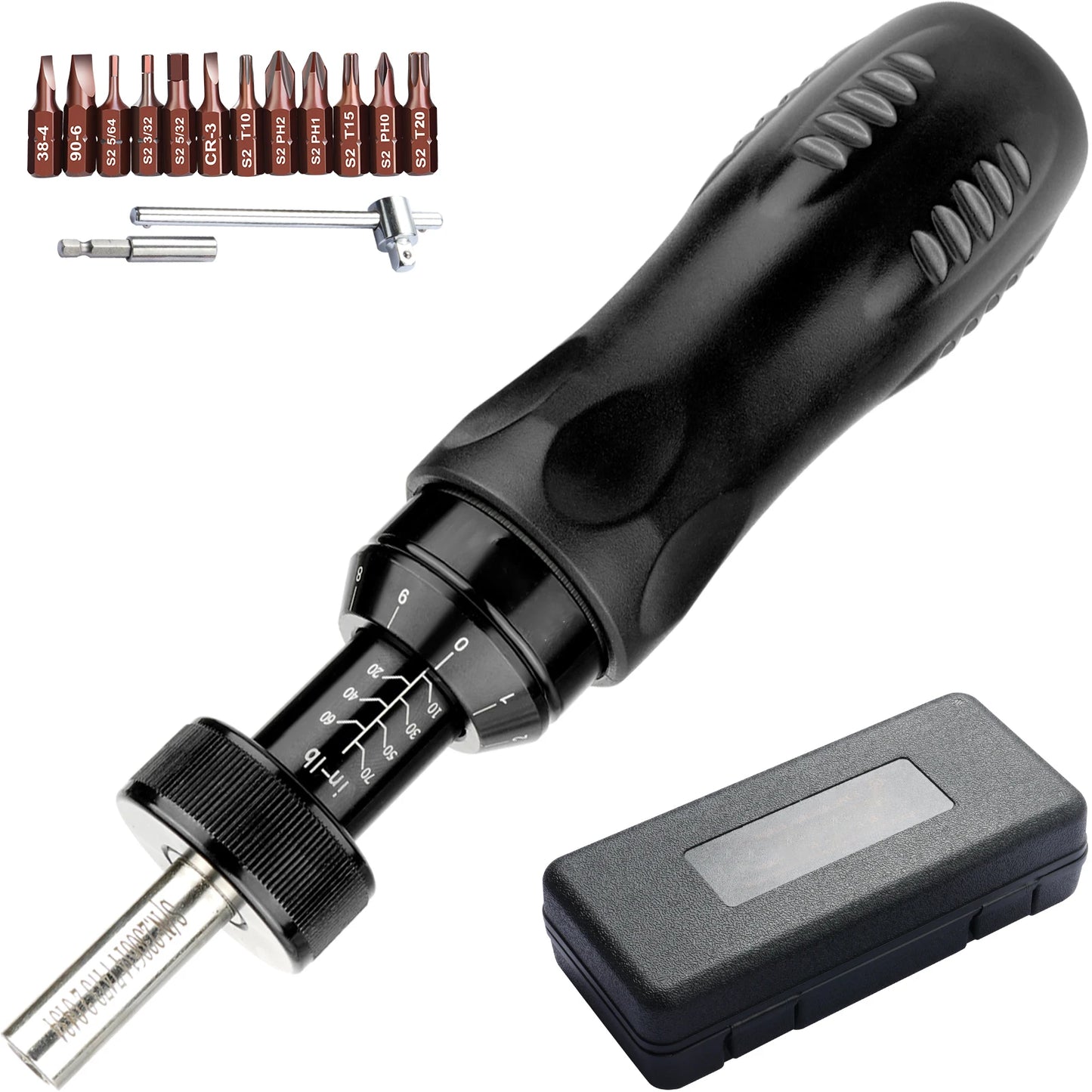 SucceBuy Torque Screwdriver With Scale 10-70 In-Lbs