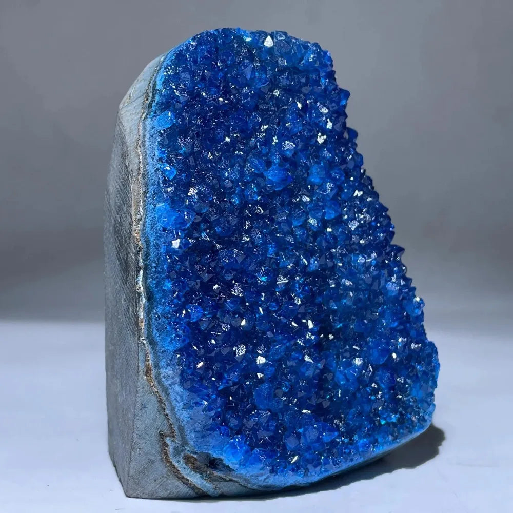 CrystalHola Geode Quartz Crystal Mineral Specimen for Home Decor