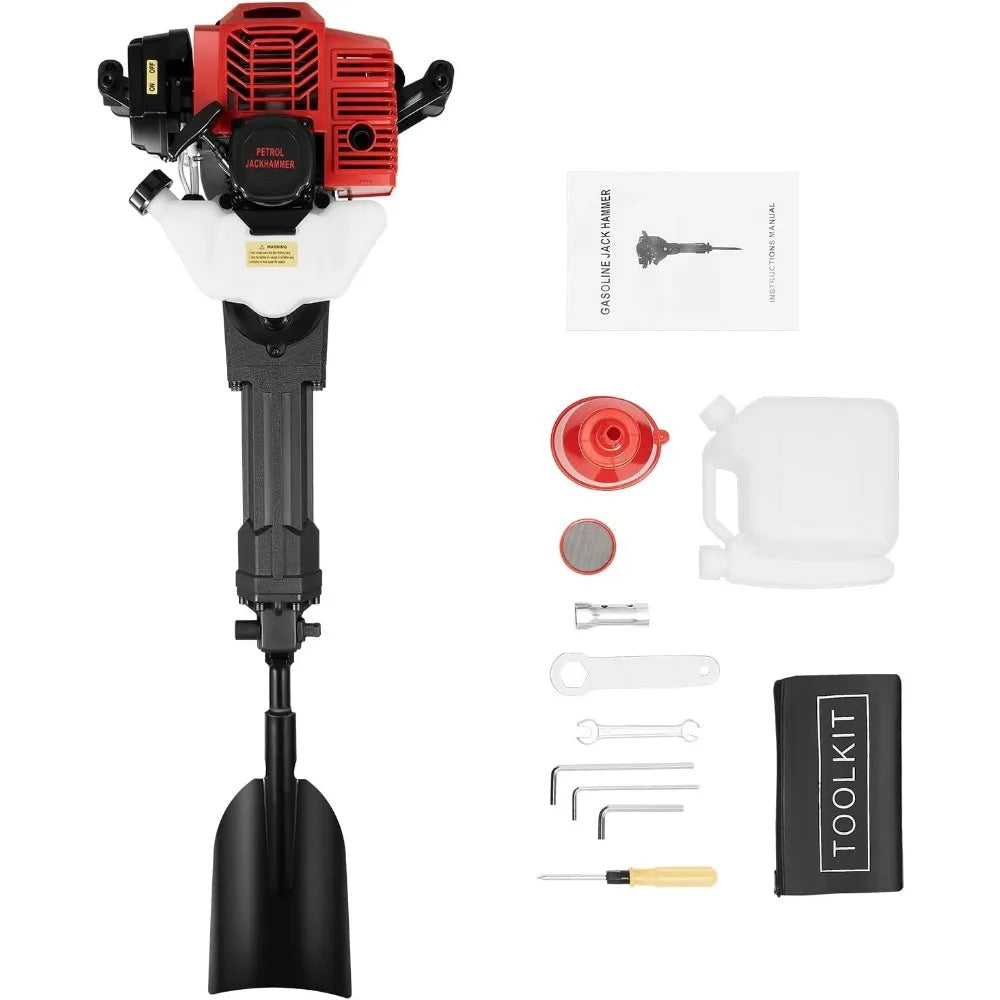 Gas Powered Garden Shovel for Digging and Tree Planting