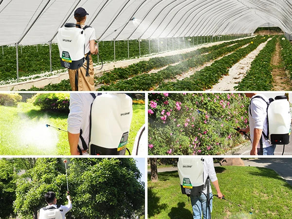 Backpack Electric Sprayer For Garden And Agriculture With 5 Nozzles