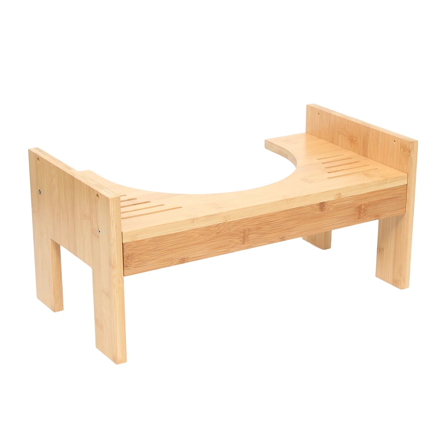 Bamboo Adjustable Toilet Stool Squatty Step For Comfortable Posture