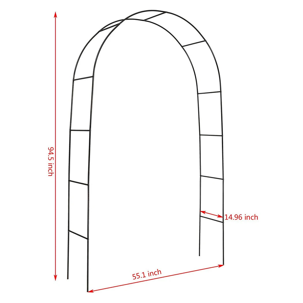 NONECN Wedding Archway Metal Garden Decor For Balloons
