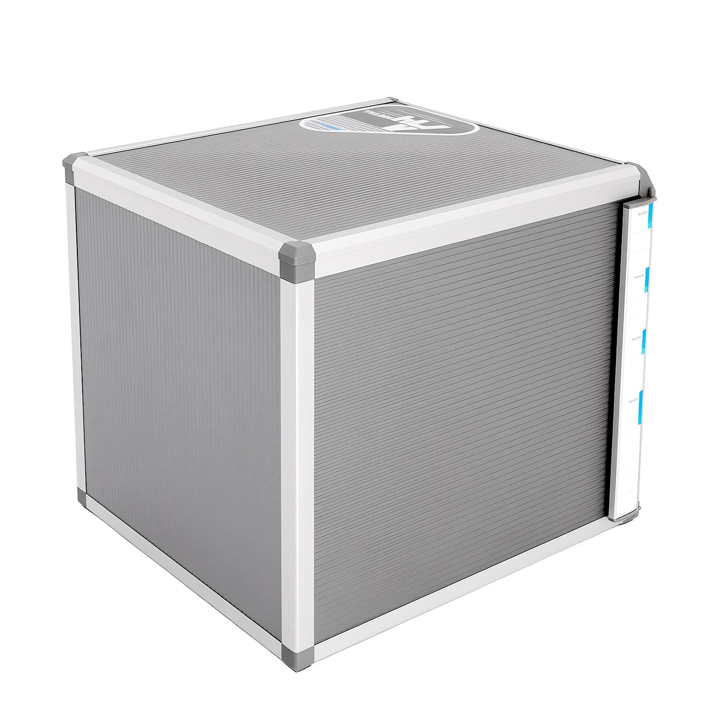 Bymaocar 4 Drawer Locking Desk Organizer Aluminum Alloy