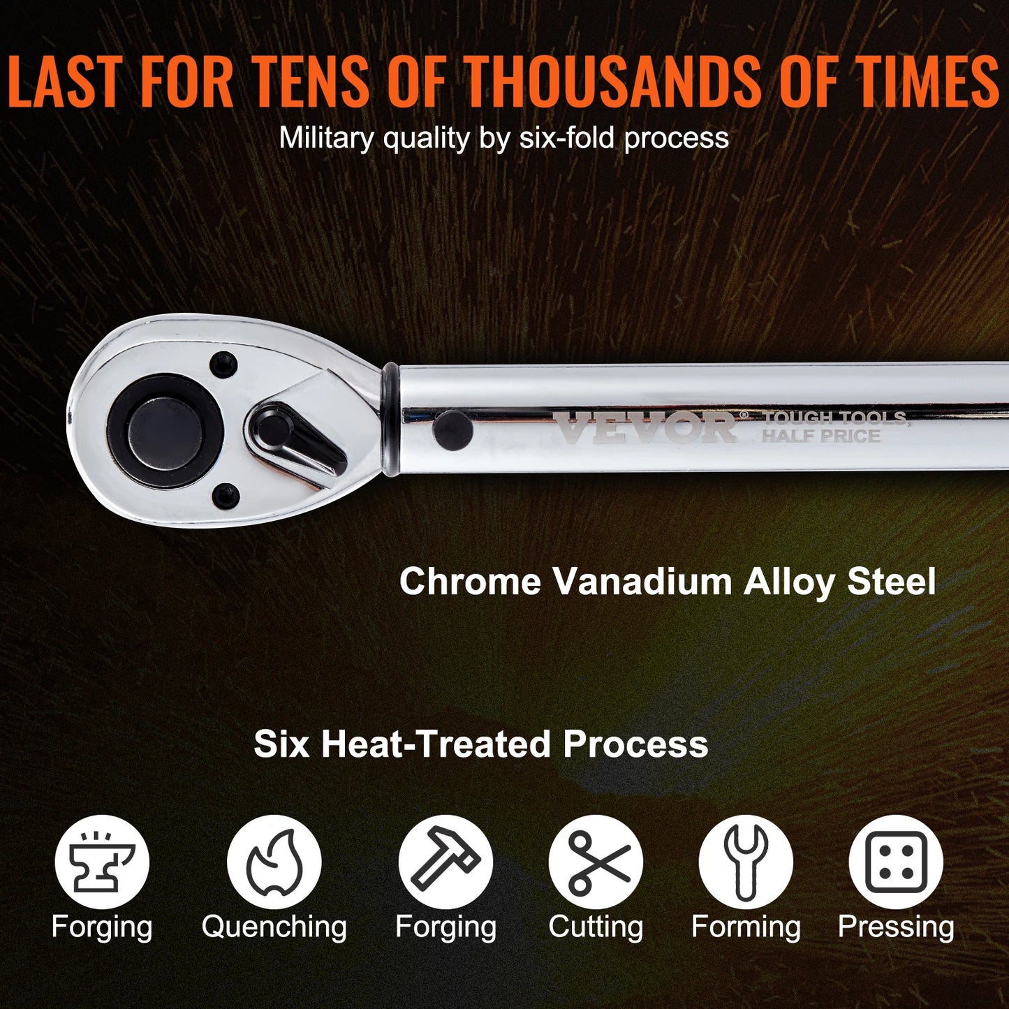 SucceBuy Mechanical Torque Wrench Set With Precision Pointer