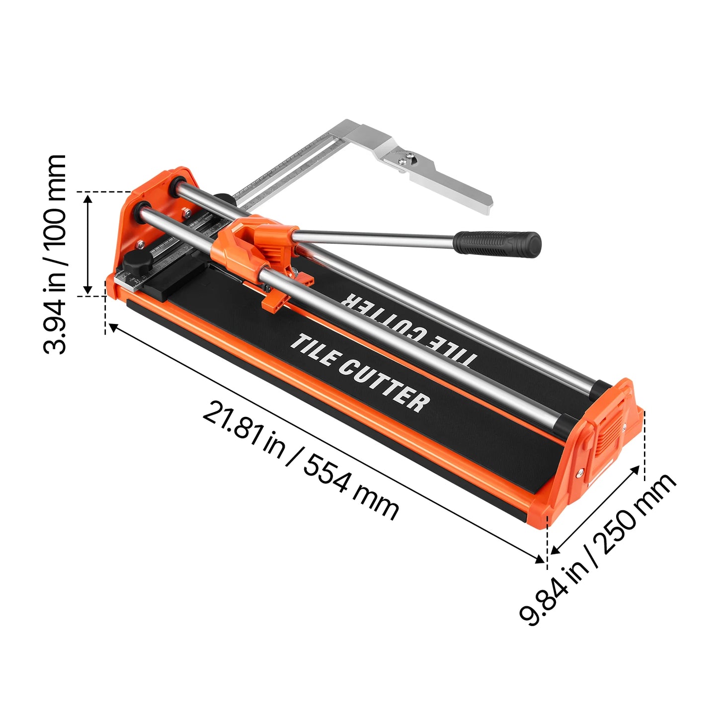 Manual Tile Cutter For Wall And Polished Tiles With Double Rails