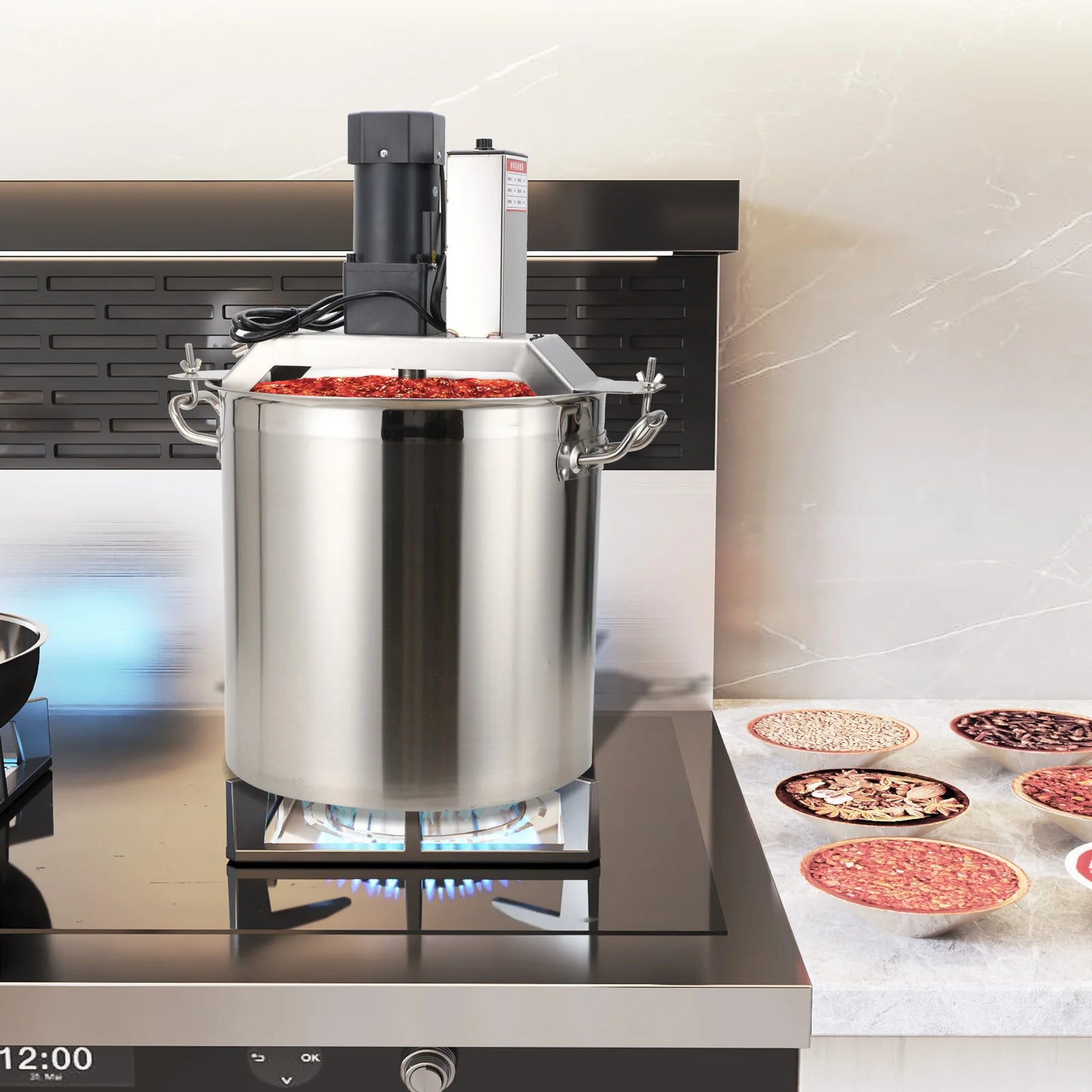 Industrial Cooking Kettle Machine 110V 40L For Hotels And Factories