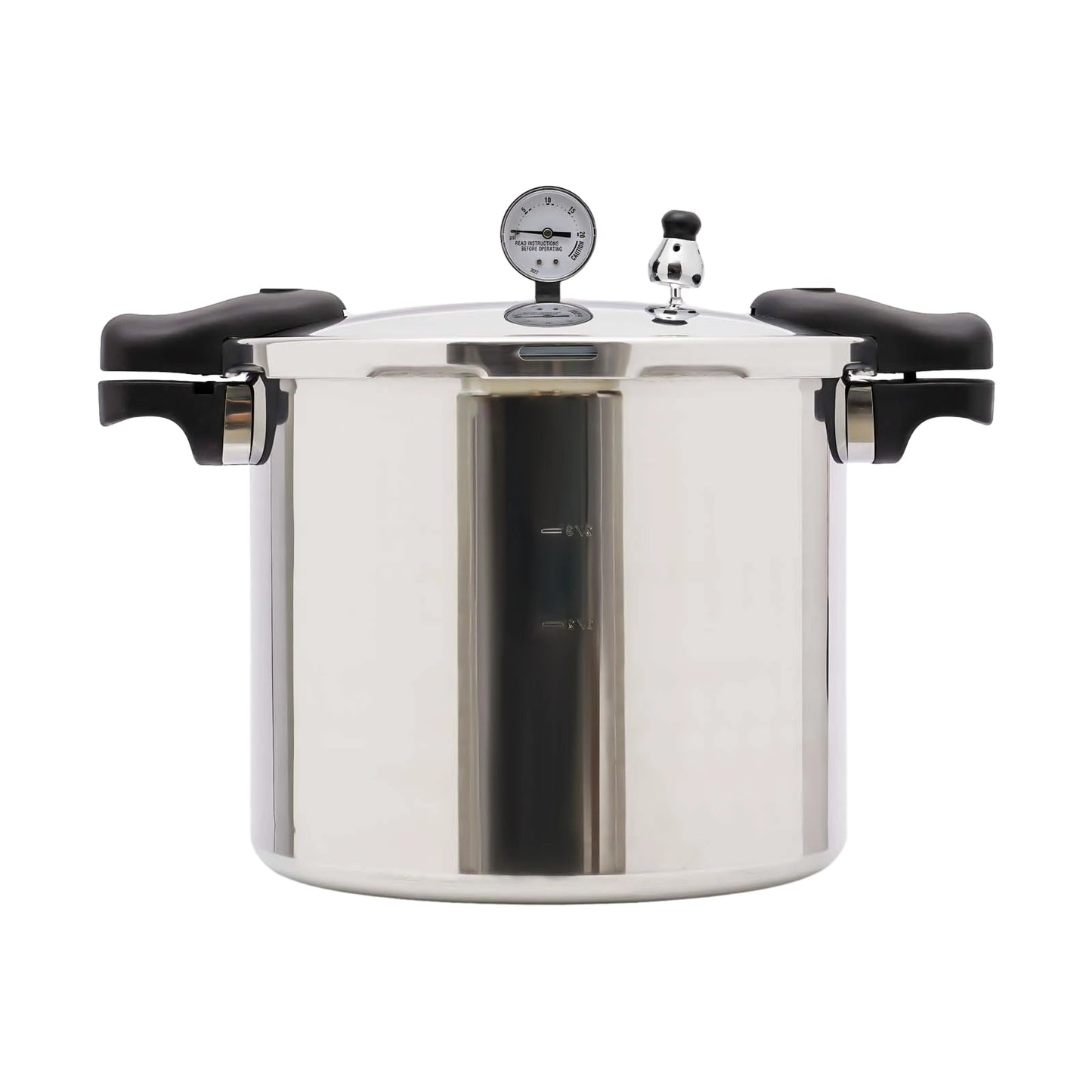 Bymaocar Aluminium Pressure Canner 90Kpa Explosionproof Pressure Gauge