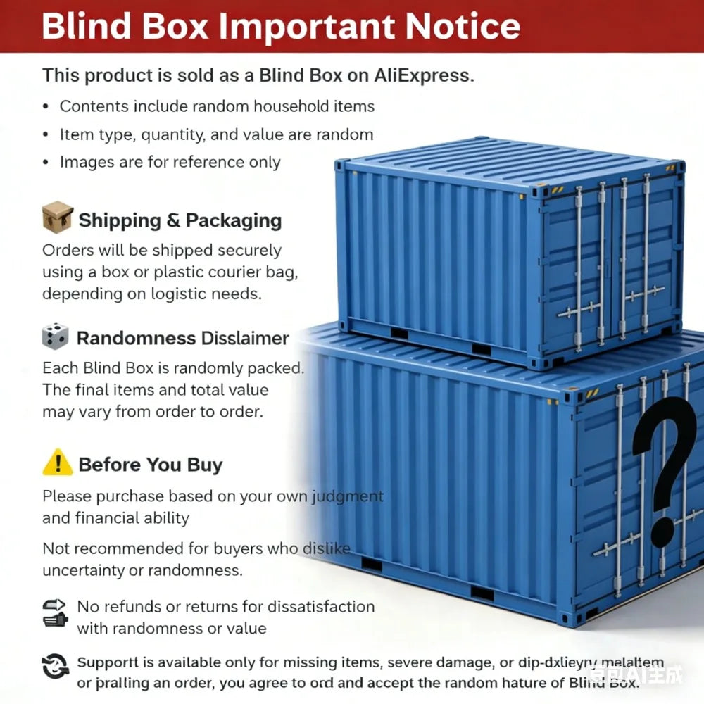 DIAMRI Ocean Cargo Mystery Blind Box Collectible Surprise Pack