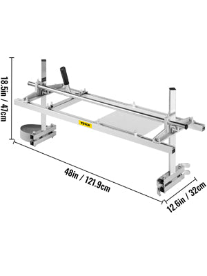 Chainsaw Mill for Planking and Lumber Cutting Portable Sawmill