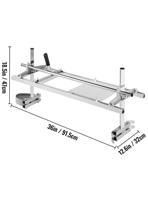 Chainsaw Mill for Planking and Lumber Cutting Portable Sawmill
