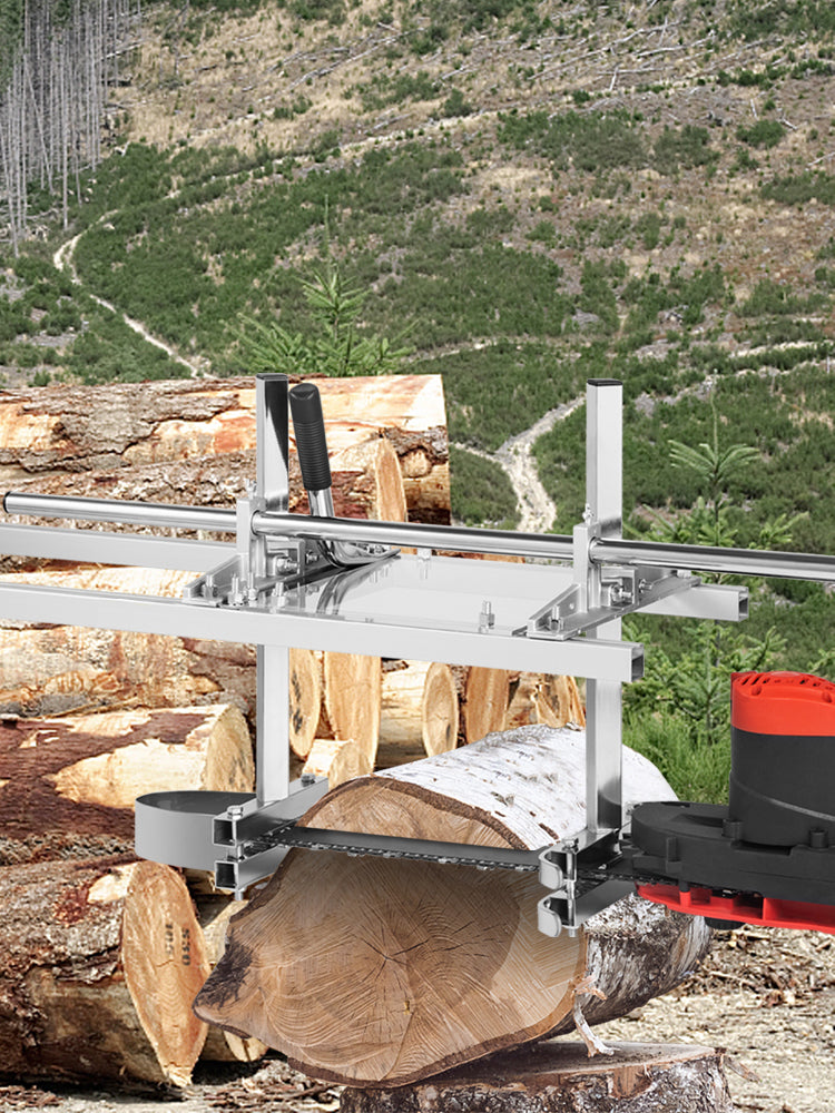 Chainsaw Mill for Planking and Lumber Cutting Portable Sawmill
