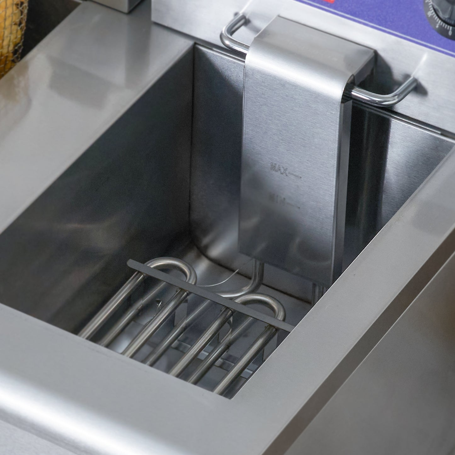 SucceBuy Electric Deep Fryer With Dual Removable Tanks