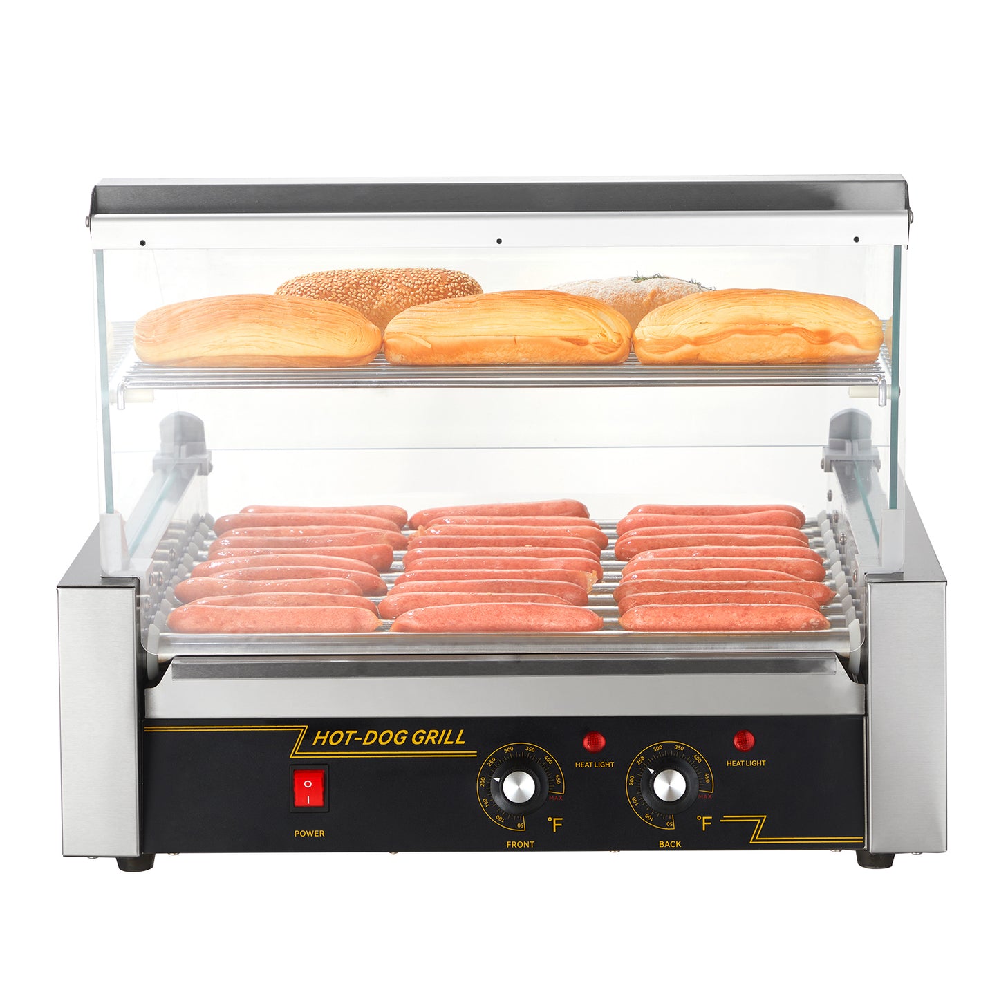 Succebuy Commercial Hot Dog Roller Sausage Maker Barbecue Grill