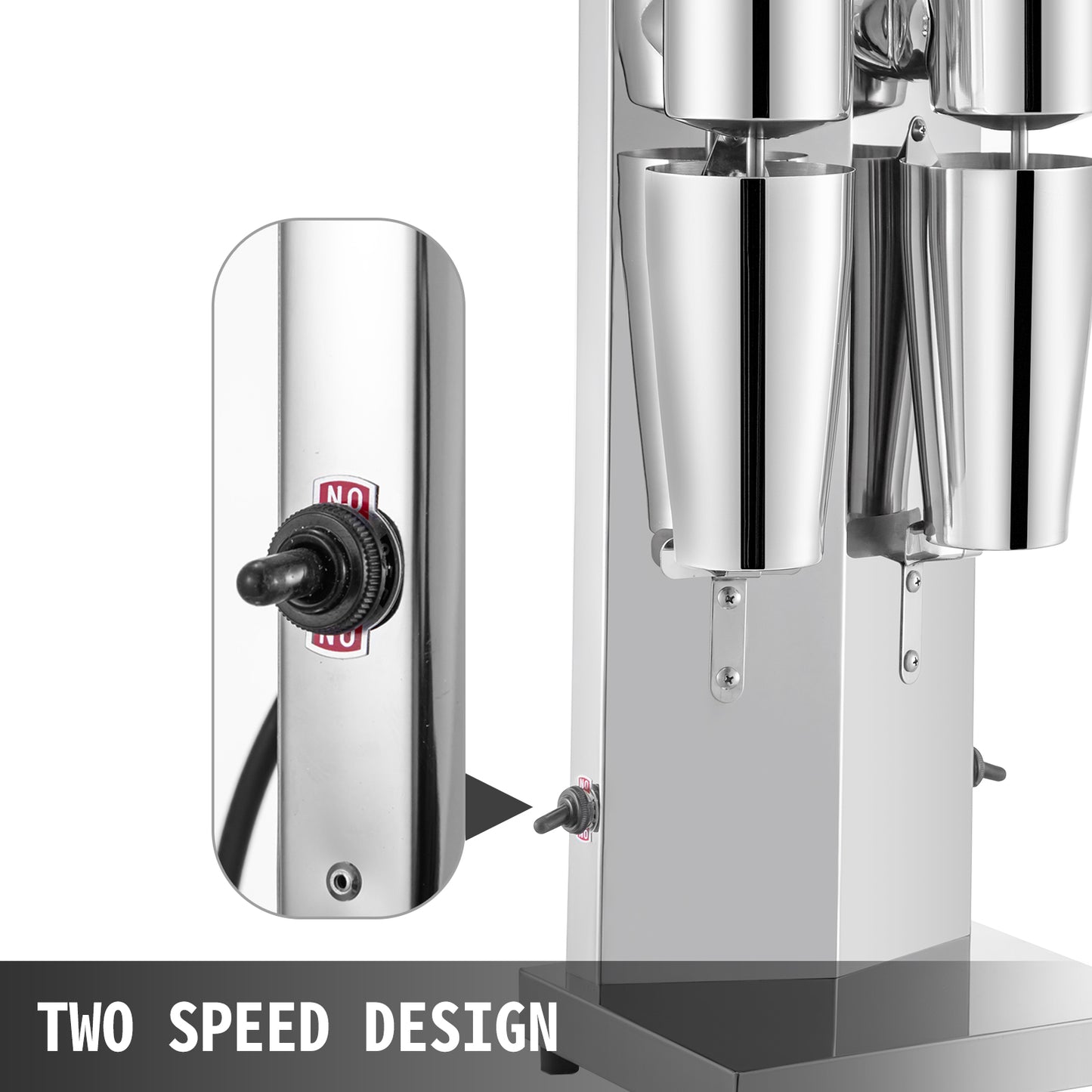 VEVOR Milk Shake Machine Commercial Auto Shaker for Drinks