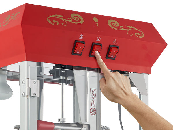 SucceBuy Electric Popcorn Maker Commercial Popper Machine