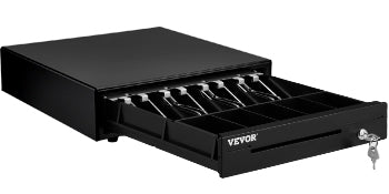 SucceBuy 12V Cash Register Drawer With Removable Coin Tray