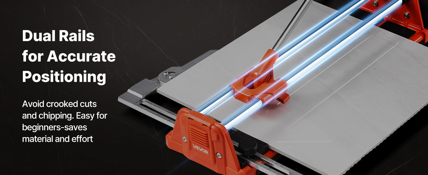 Manual Tile Cutter For Wall And Polished Tiles With Double Rails