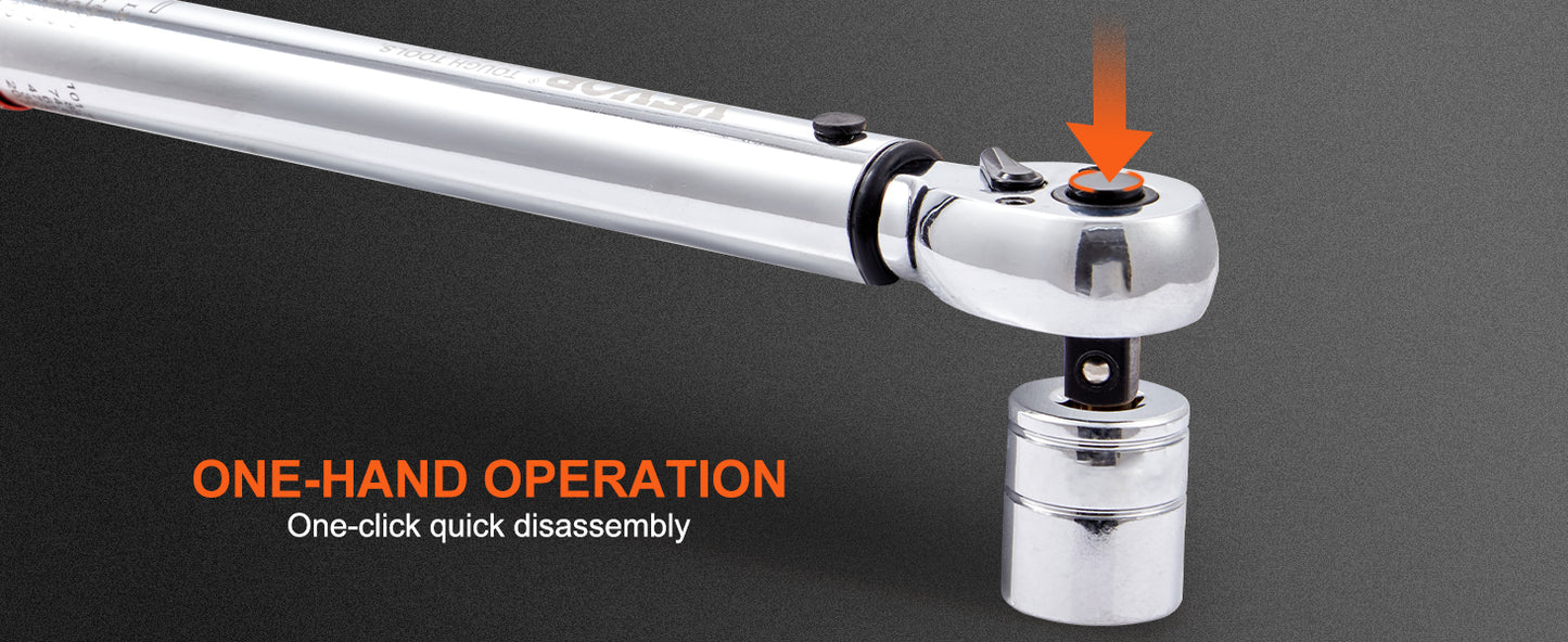 SucceBuy Mechanical Torque Wrench Set With Precision Pointer Tool